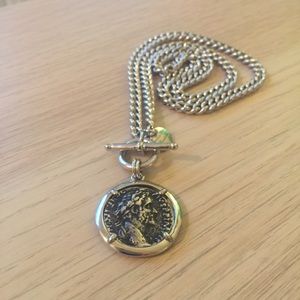Roman coin necklace